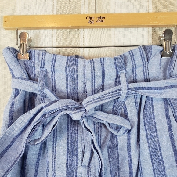 A New Day Linen Blend Paper Bag‎ Shorts Size Extra Small - Picture 3 of 11